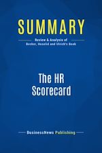 Télécharger le livre :  Summary: The HR Scorecard