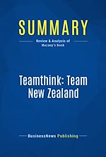 Télécharger le livre :  Summary: Teamthink: Team New Zealand