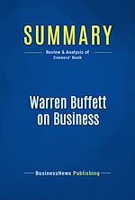 Télécharger le livre :  Summary: Warren Buffett on Business