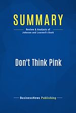 Télécharger le livre :  Summary: Don't Think Pink