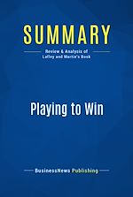 Télécharger le livre :  Summary: Playing to Win