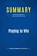 Télécharger le livre :  Summary: Playing to Win