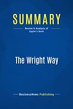 Télécharger le livre :  Summary: The Wright Way