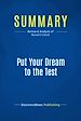 Télécharger le livre :  Summary: Put Your Dream to the Test