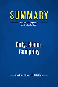 Télécharger le livre :  Summary: Duty, Honor, Company