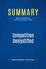 Télécharger le livre :  Summary: Competition Demystified