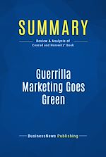 Télécharger le livre :  Summary: Guerrilla Marketing Goes Green
