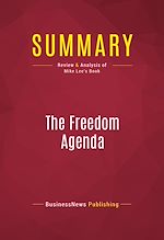 Télécharger le livre :  Summary: The Freedom Agenda