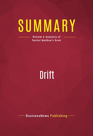 Téléchargez le livre :  Summary: Drift