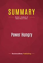 Télécharger le livre :  Summary: Power Hungry