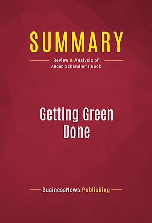 Téléchargez le livre :  Summary: Getting Green Done