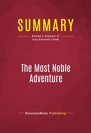 Téléchargez le livre :  Summary: The Most Noble Adventure