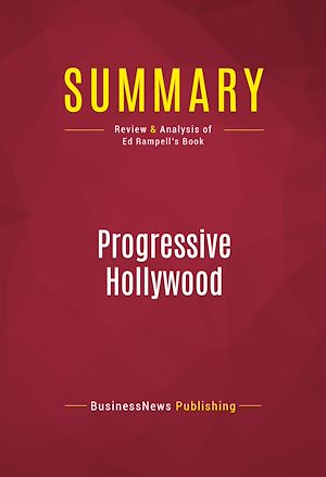 Téléchargez le livre :  Summary: Progressive Hollywood