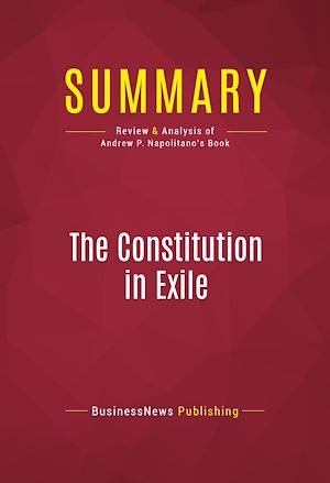 Téléchargez le livre :  Summary: The Constitution in Exile