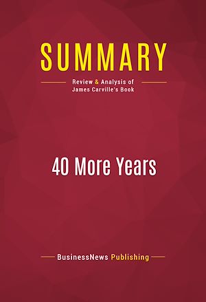 Téléchargez le livre :  Summary: 40 More Years