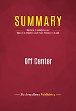Télécharger le livre :  Summary: Off Center