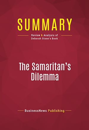 Téléchargez le livre :  Summary: The Samaritan's Dilemma