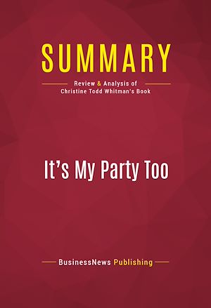 Téléchargez le livre :  Summary: It's My Party Too