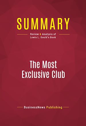 Téléchargez le livre :  Summary: The Most Exclusive Club