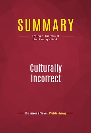 Téléchargez le livre :  Summary: Culturally Incorrect