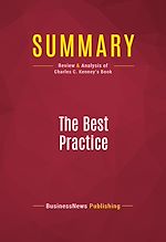 Télécharger le livre :  Summary: The Best Practice