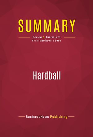 Téléchargez le livre :  Summary: Hardball