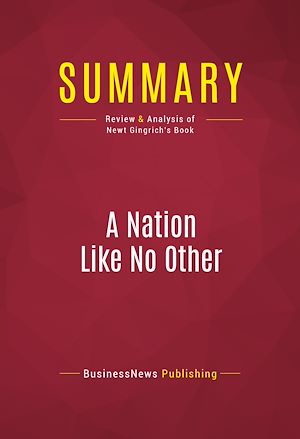 Téléchargez le livre :  Summary: A Nation Like No Other