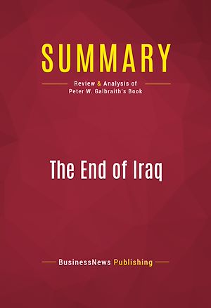 Téléchargez le livre :  Summary: The End of Iraq