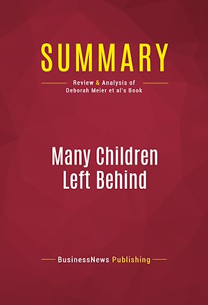 Téléchargez le livre :  Summary: Many Children Left Behind