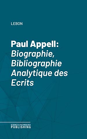 Téléchargez le livre :  Paul Appell