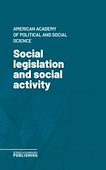 Télécharger le livre :  Social legislation and social activity