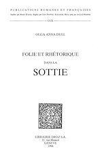 Télécharger le livre :  Folie et rhétorique dans la Sottie