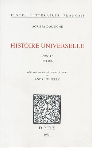 Téléchargez le livre :  Histoire universelle