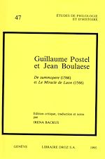 Télécharger le livre :  De summopere (1566) ; Le Miracle de Laon (1566)