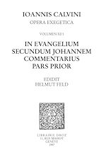 Télécharger le livre :  In evangelium secundum Johannem Commentarius. Pars prior. Series II, Opera exegetica