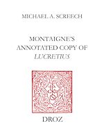 Télécharger le livre :  Montaigne's Annotated Copy of Lucretius