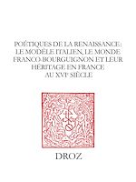 Télécharger le livre :  Poétiques de la Renaissance