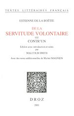 Télécharger le livre :  De la Servitude volontaire ou Contr'un