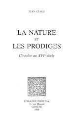 Télécharger le livre :  La nature et les prodiges