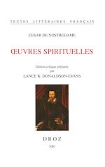 Télécharger le livre :  Œuvres spirituelles