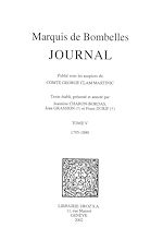 Télécharger le livre :  Journal. T. V, 1795-1800 / Publié sous les auspices du Comte George Clam Martinic