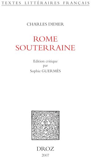 Téléchargez le livre :  Rome souterraine