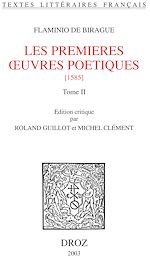 Télécharger le livre :  Les premières œuvres poétiques : 1585. Tome II