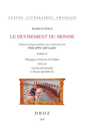 Téléchargez le livre :  Le Devisement du monde