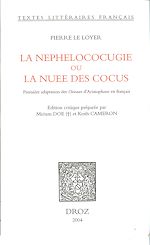 Télécharger le livre :  La Nephelococugie ou La nuee des cocus : première adaptation des "Oiseaux" d'Aristophane en français