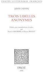 Télécharger le livre :  Trois libelles anonymes