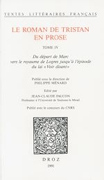 Télécharger le livre :  Le roman de Tristan en prose