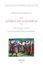 Télécharger le livre :  Les Livres de Salomon : Proverbes, Ecclésiaste, Cantique des cantiques 1555