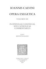 Télécharger le livre :  Commentarii In Epistolas Canonicas