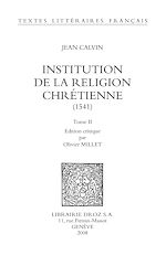 Télécharger le livre :  Institution de la religion chrétienne (1541)
